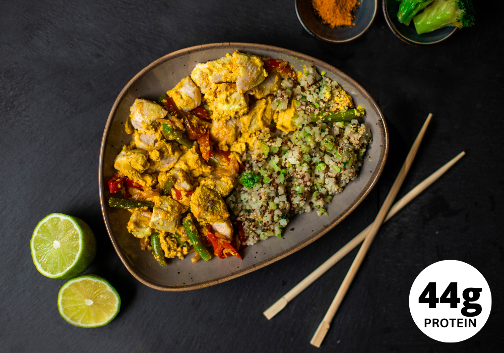 CH: Yellow curry with chicken breast