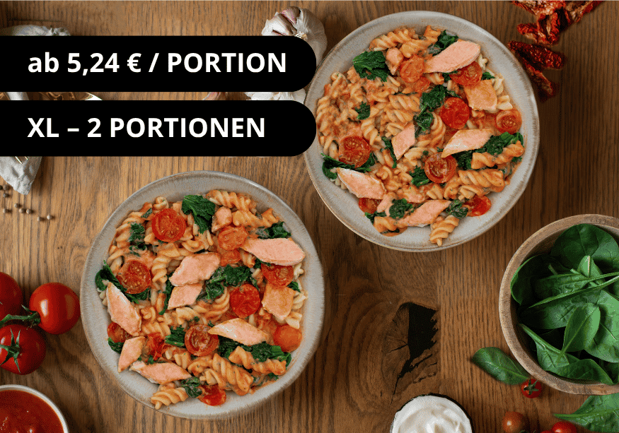 Protein pasta al salmone (XL, 2 portions)