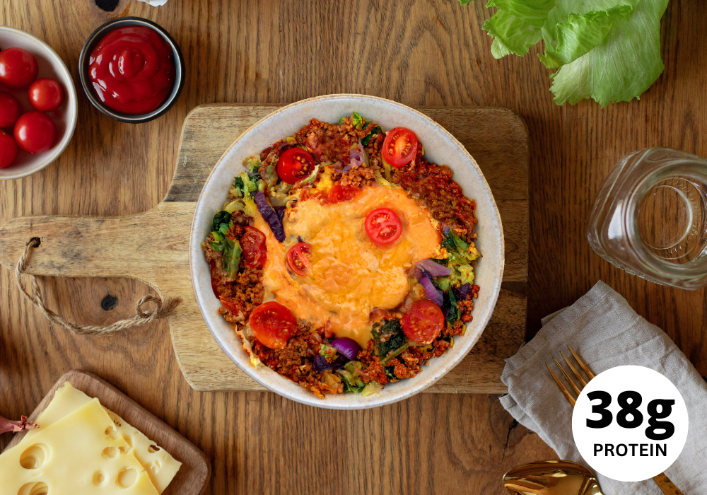 CH : Cheeseburger Bowl