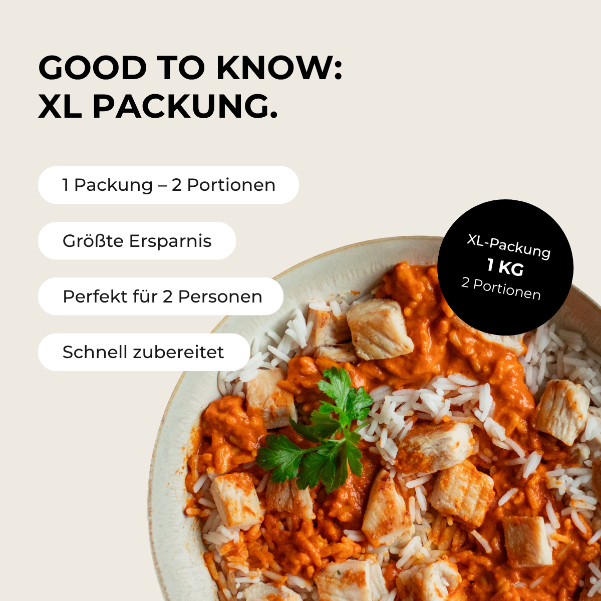 CH : Butter Chicken (XL, 2 portions)