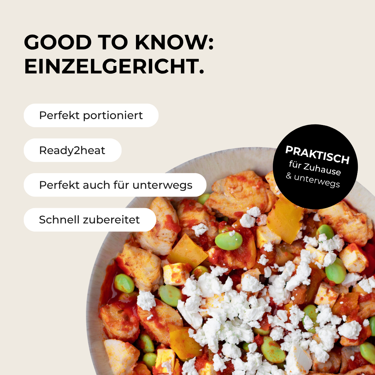 CH: Hähnchen mit Gemüse und Käse