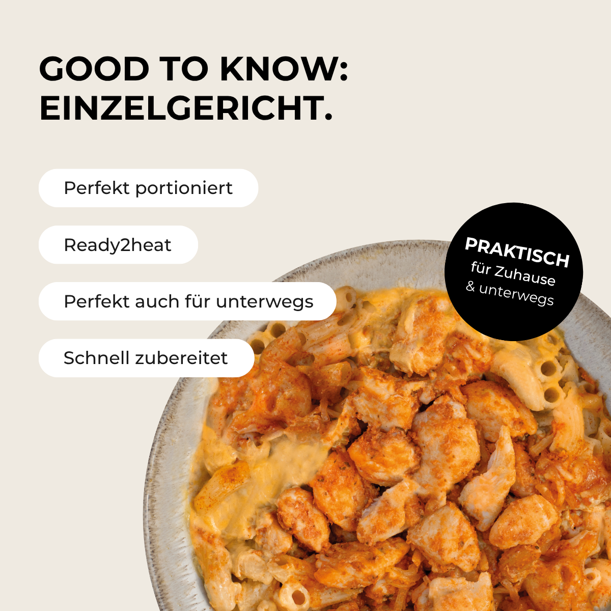 CH: Mac & Cheese mit Hähnchen