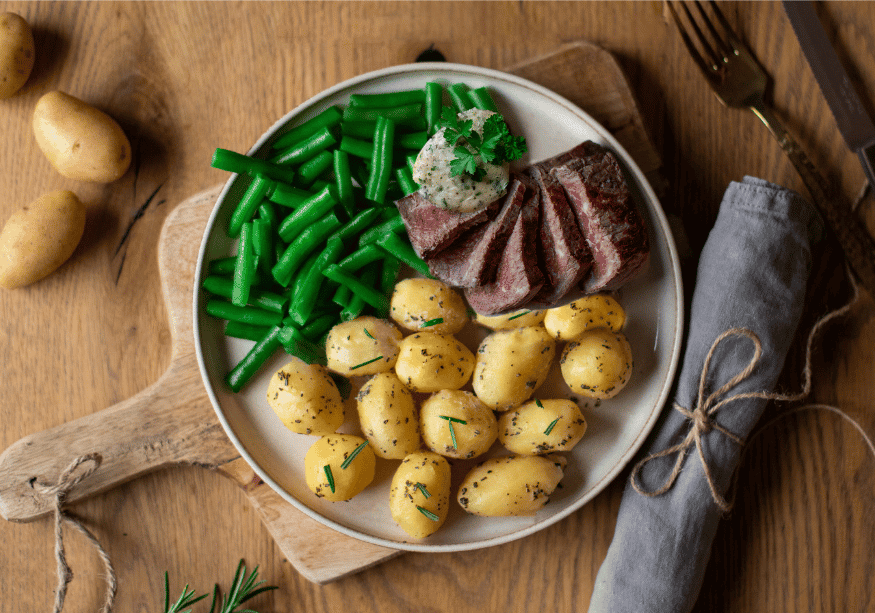 CH: Rumpsteak mit Rosmarinkartoffeln