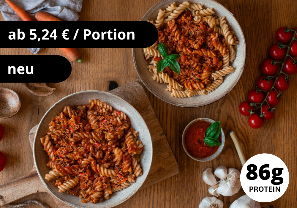 Protein Pasta Bolognese (XL, 2 Portionen)