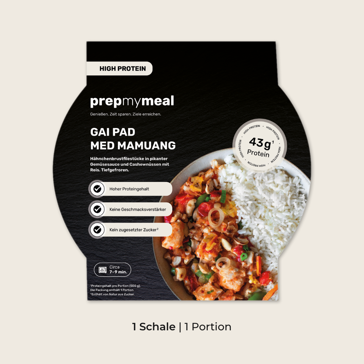 CH: Gai Pad Med Mamuang with rice