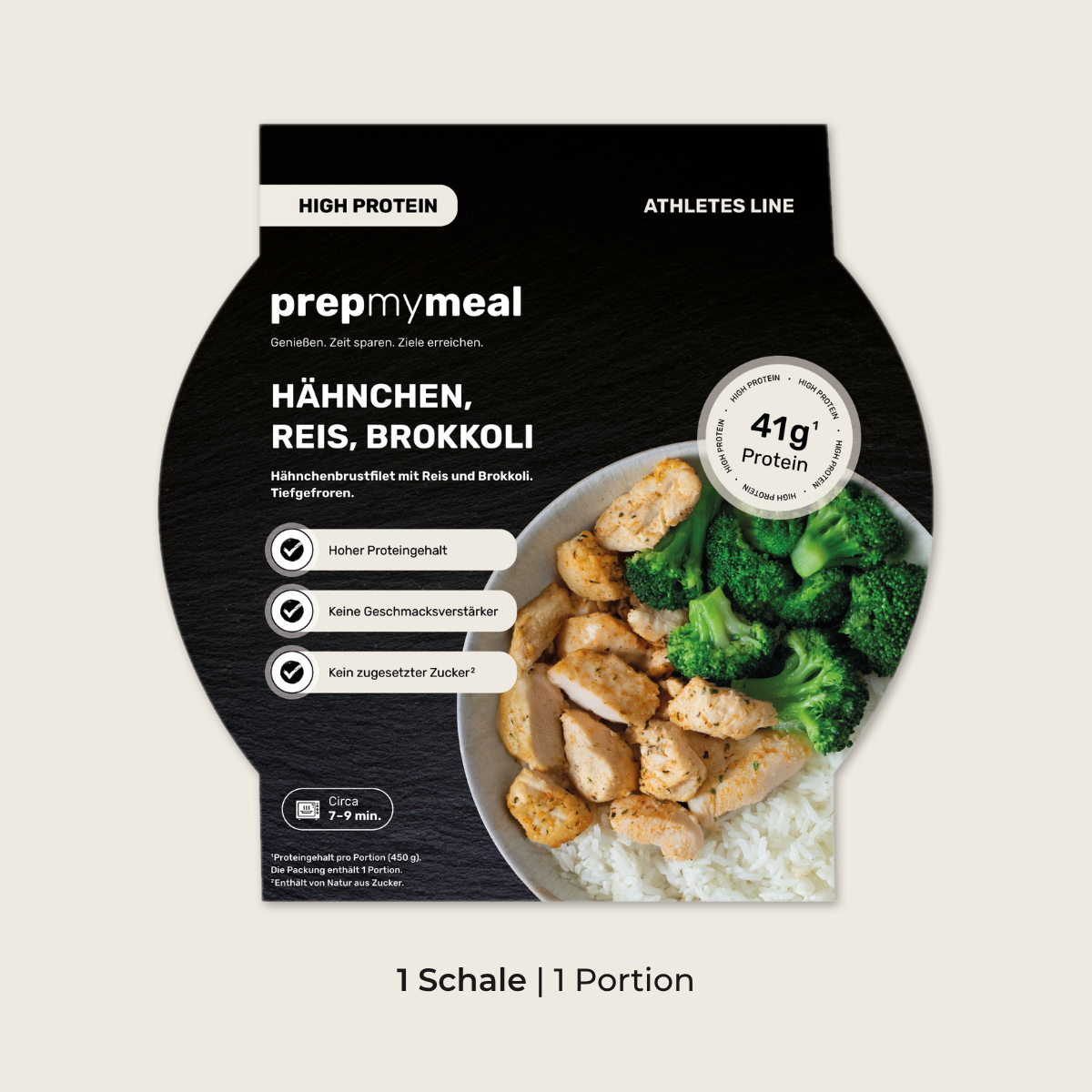 CH: Athletes Line: Hähnchen Reis Brokkoli