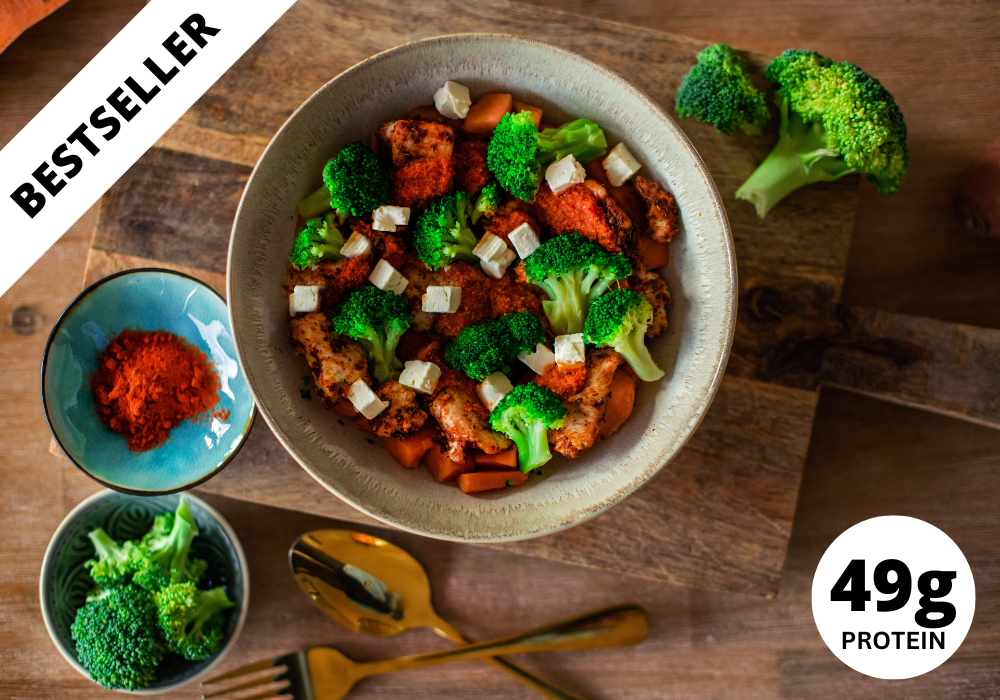 CH: Sweet potato chicken bowl