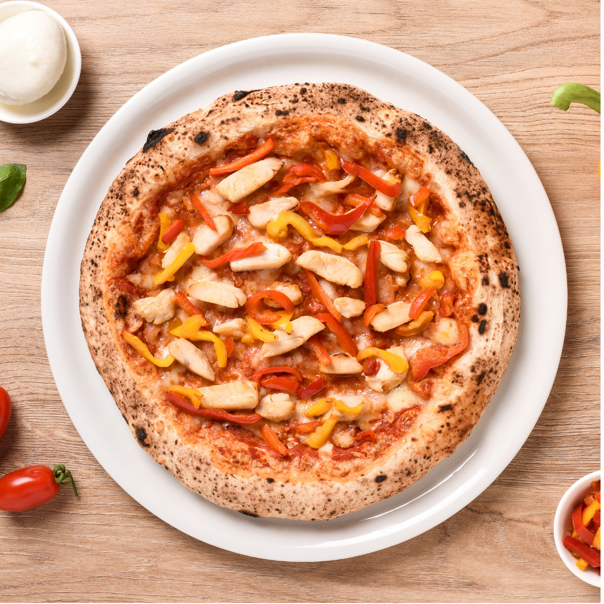 Protein Pizza Chicken & Peppers