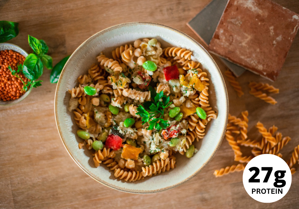 CH:🌱 Lentil pasta with lemongrass sauce