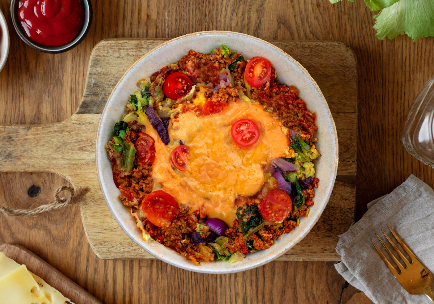 Cheeseburger Bowl