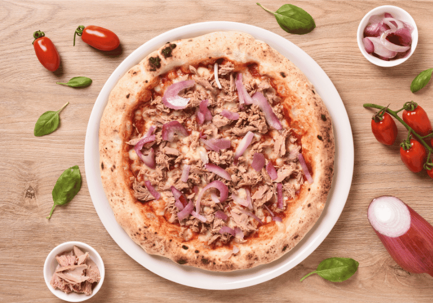 CH: Protein Pizza with Tuna & Onion