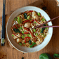CH: Rice noodles in coconut sauce