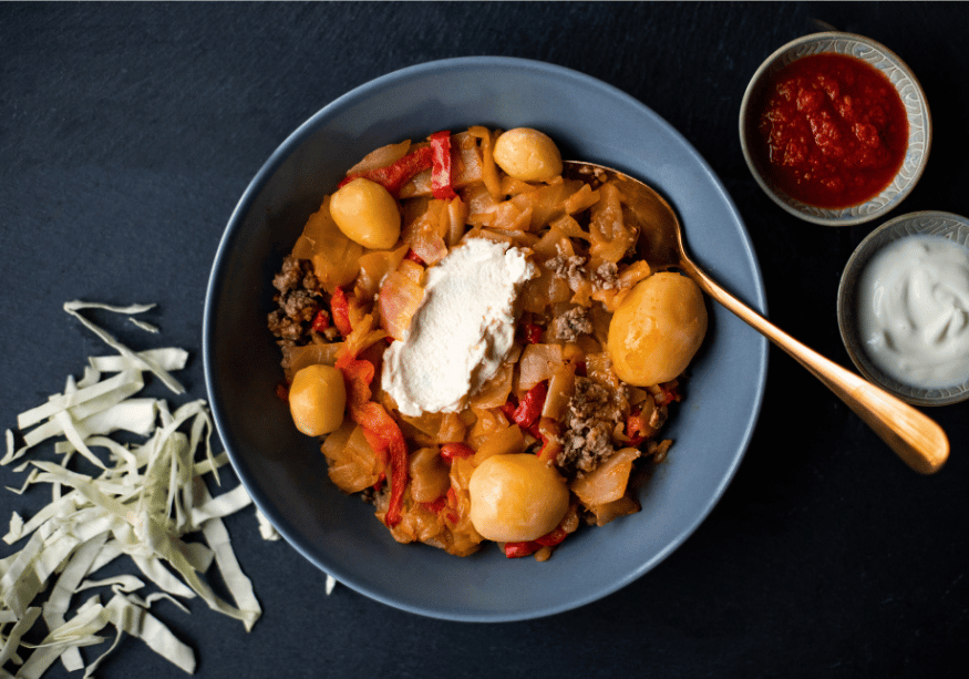 Beef with potatoes