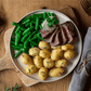 CH: Rump steak with rosemary potatoes