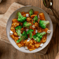 Sweet potato chicken bowl