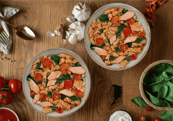 Protein pasta al salmone (XL, 2 portions)