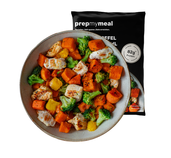 Sweet potato chicken bowl 