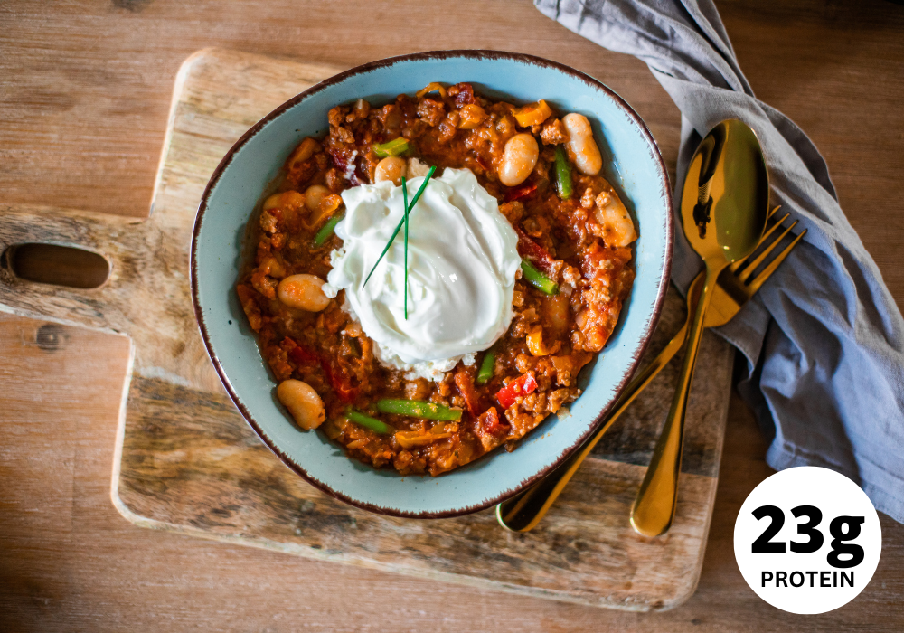 Bean pan with ground beef