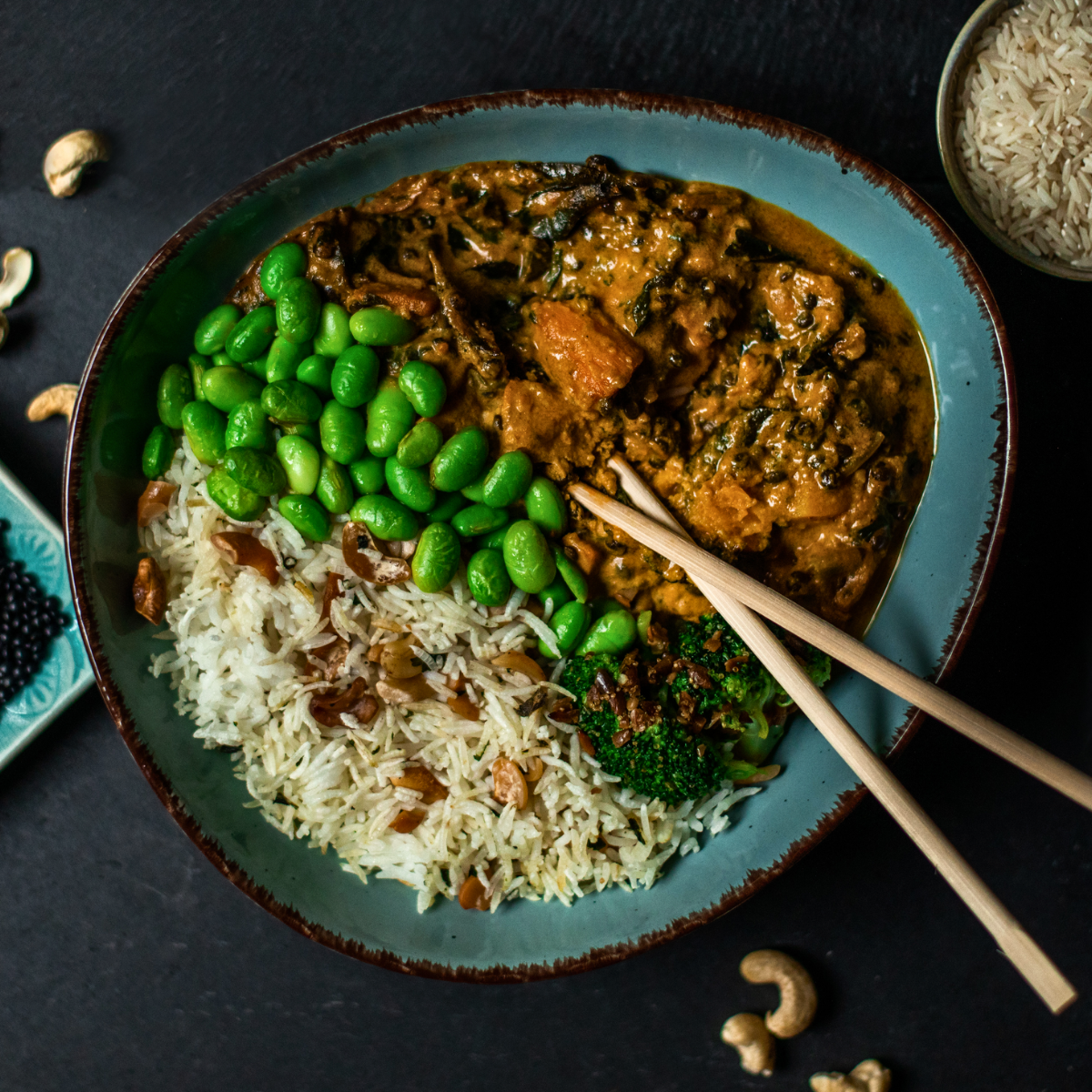 Vegan pumpkin curry