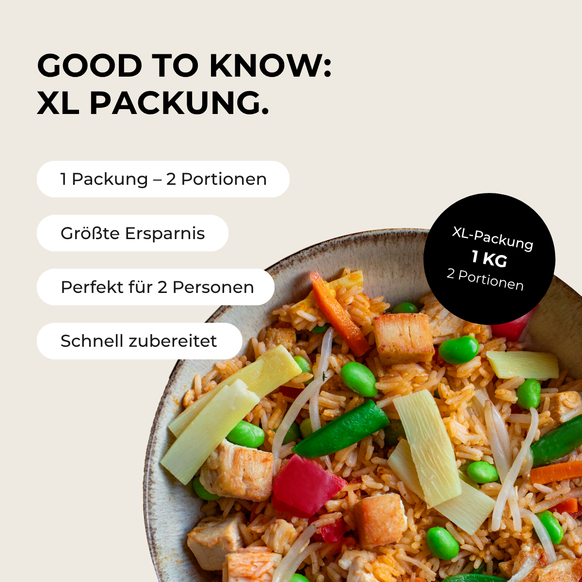 CH: Red Thai curry (XL, 2 portions)