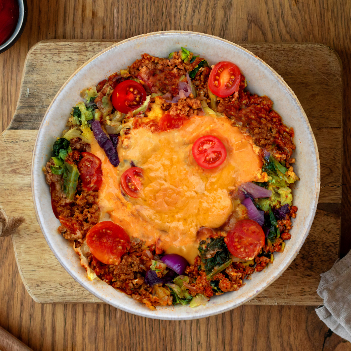CH : Cheeseburger Bowl