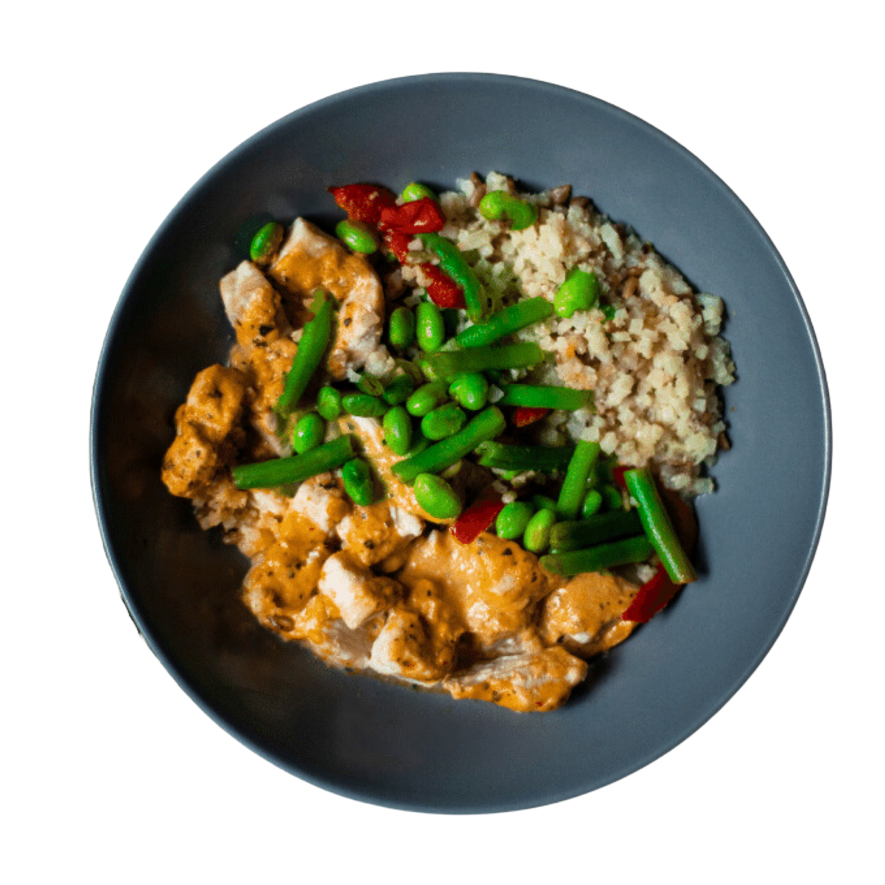 Curry de poulet rouge