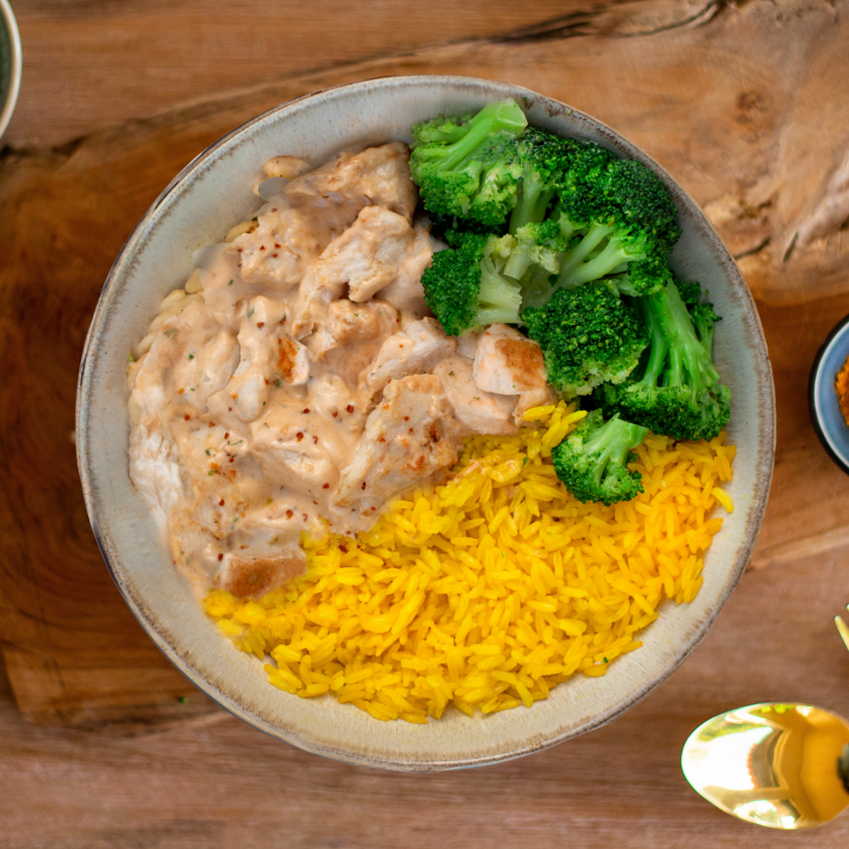 CH : Chili à la noix de coco et sauce à la citronnelle