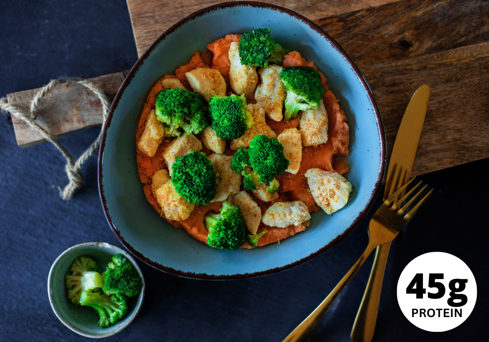 CH : Poulet en croûte de noix de coco