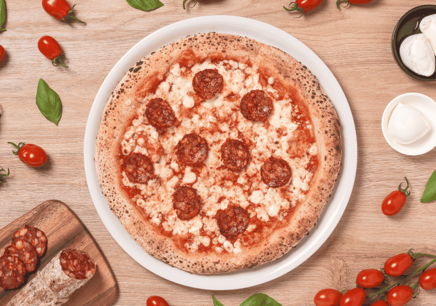 CH: Protein Pizza Spicy Beef Salami (ausverkauft)