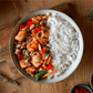 Gai Pad Med Mamuang avec riz