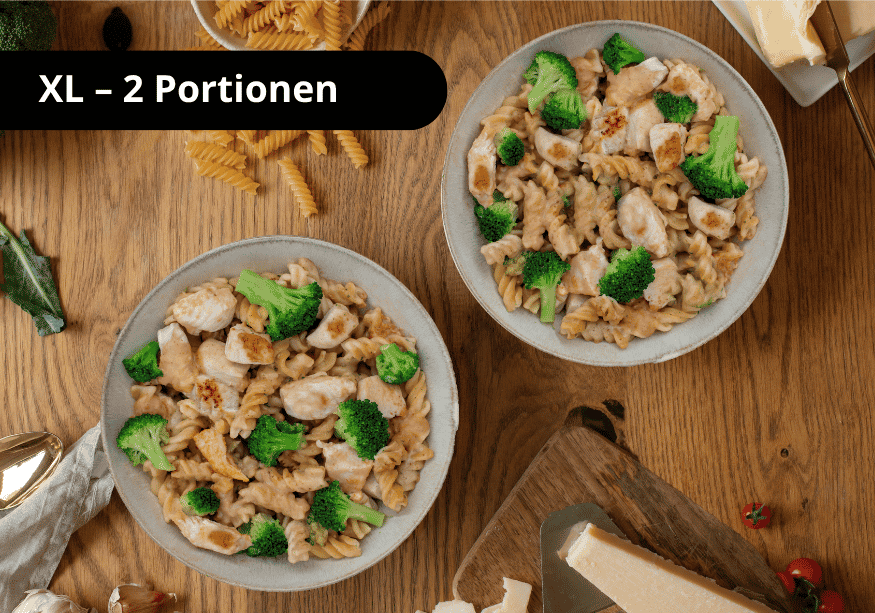 Pâtes protéinées All'Alfredo (XL, 2 portions)