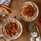 CH : Pâtes végétaliennes à la bolognaise protéinées (XL, 2 portions)