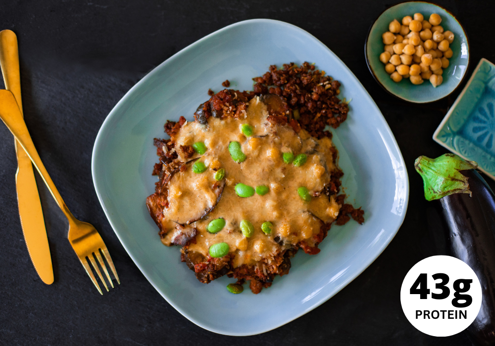 CH: Auberginenauflauf mit Rindfleisch