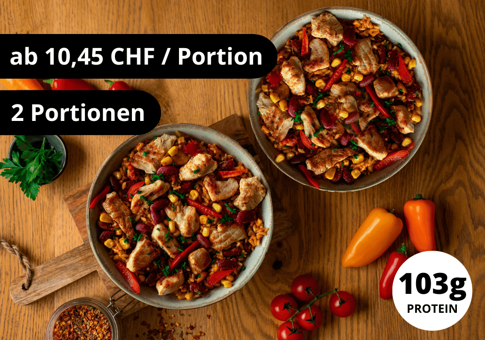 Hähnchen Fajita Bowl (1000g)