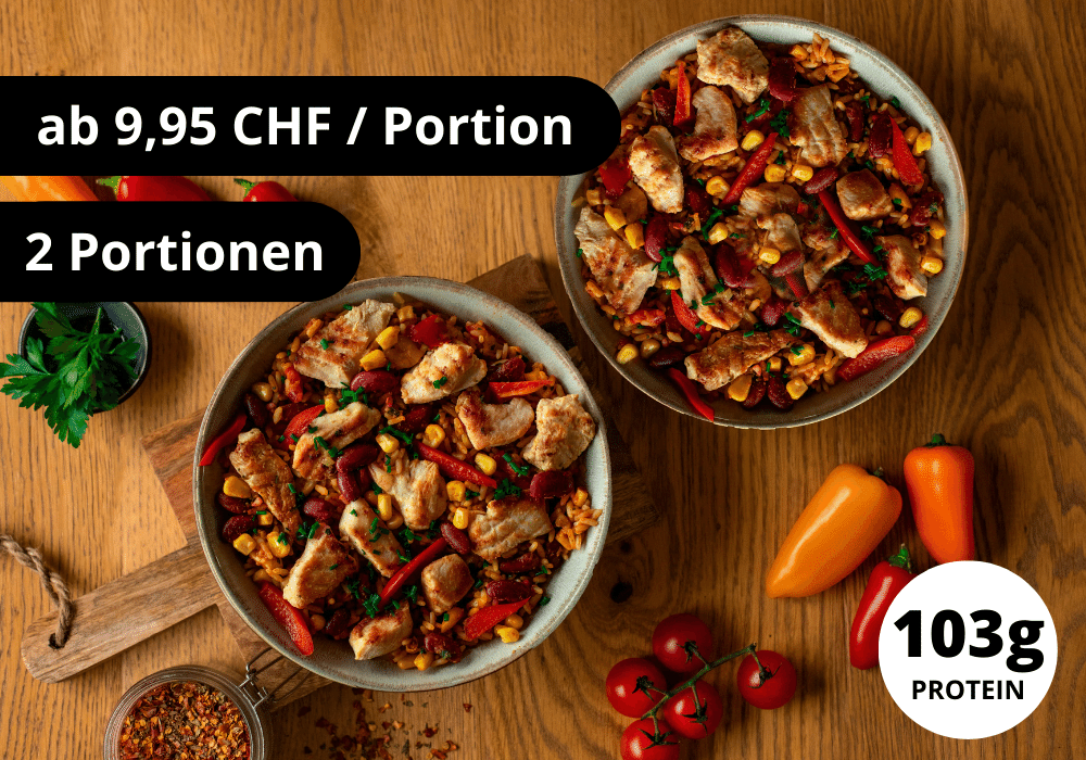 Hähnchen Fajita Bowl (1000g)