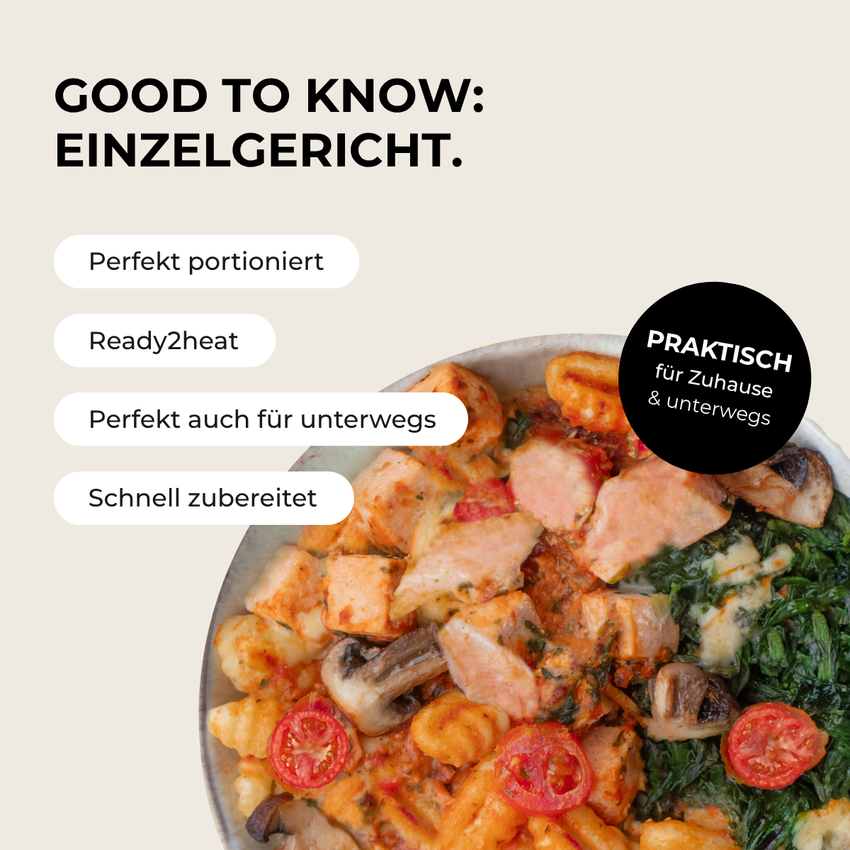 Gnocchi mit Lachs