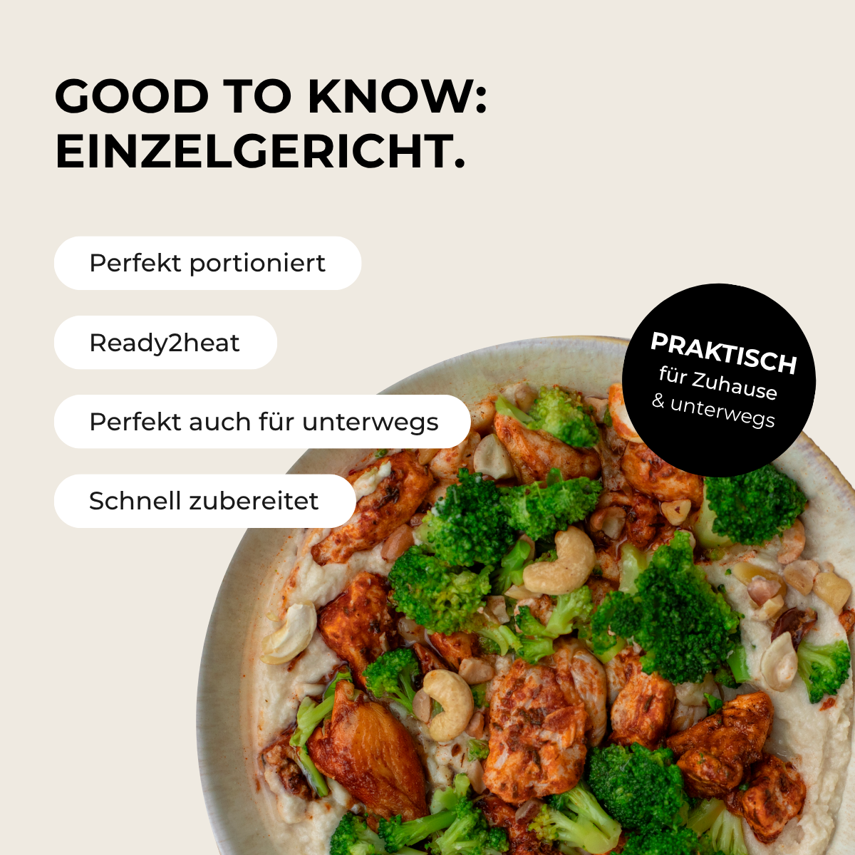 CH: Hähnchen mit Hummus