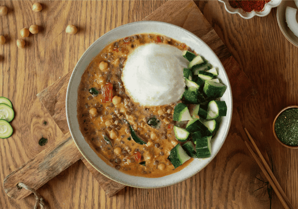Kichererbsen mit Harissa