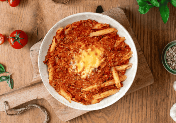 CH: Protein Penne mit Veggie Bolognese