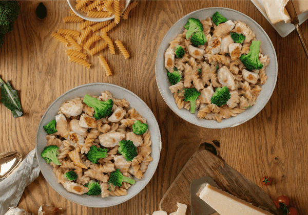 CH: Protein Pasta All'Alfredo (XL, 2 Portionen)