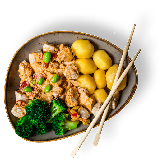 Thai Pa Naeng mit Hähnchenbrust