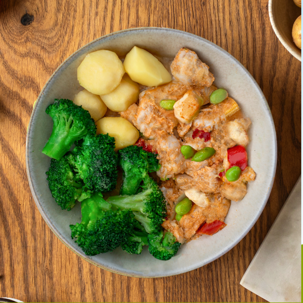 Thai Pa Naeng mit Hähnchenbrust