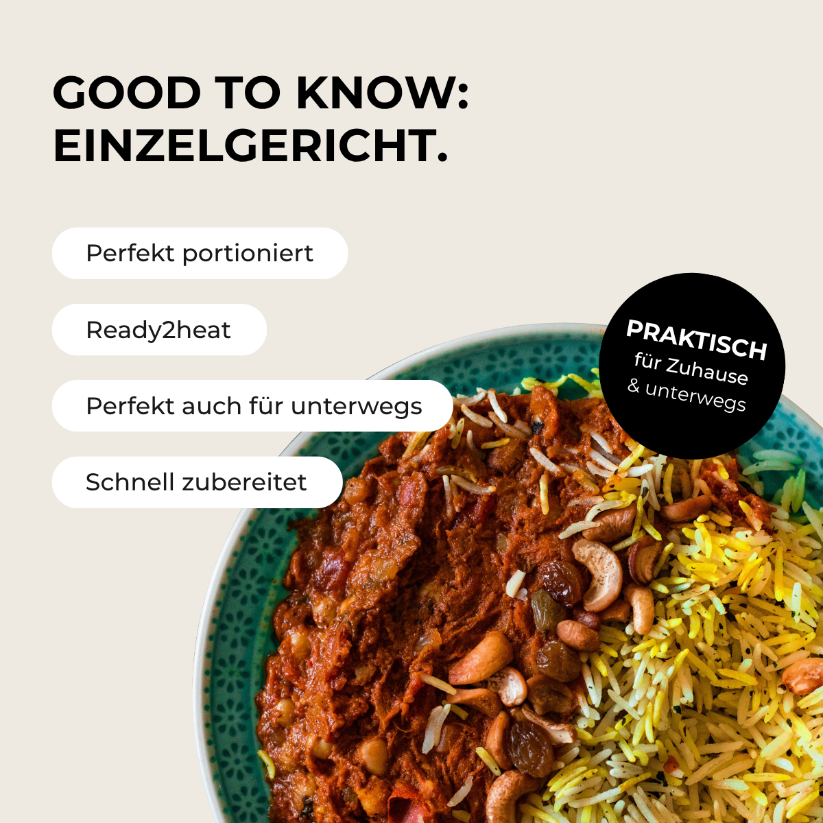 Veganes Biryani