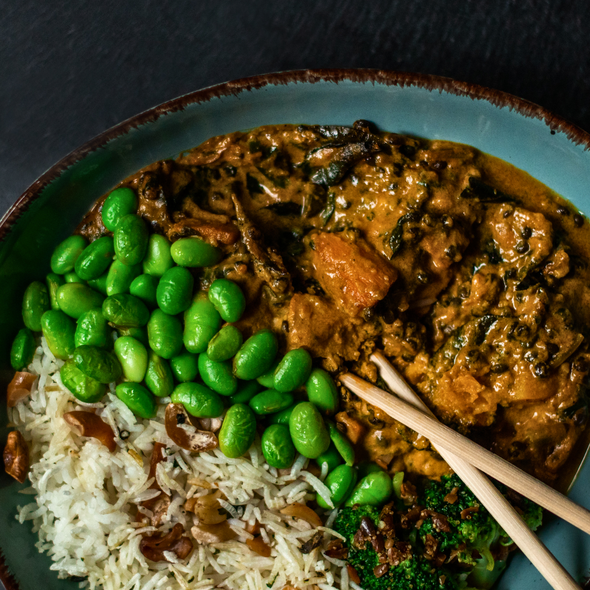 Veganes Kürbis-Curry