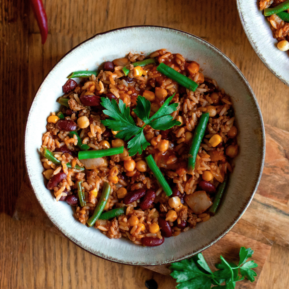 Chili con carne (XL, 2 Portionen)