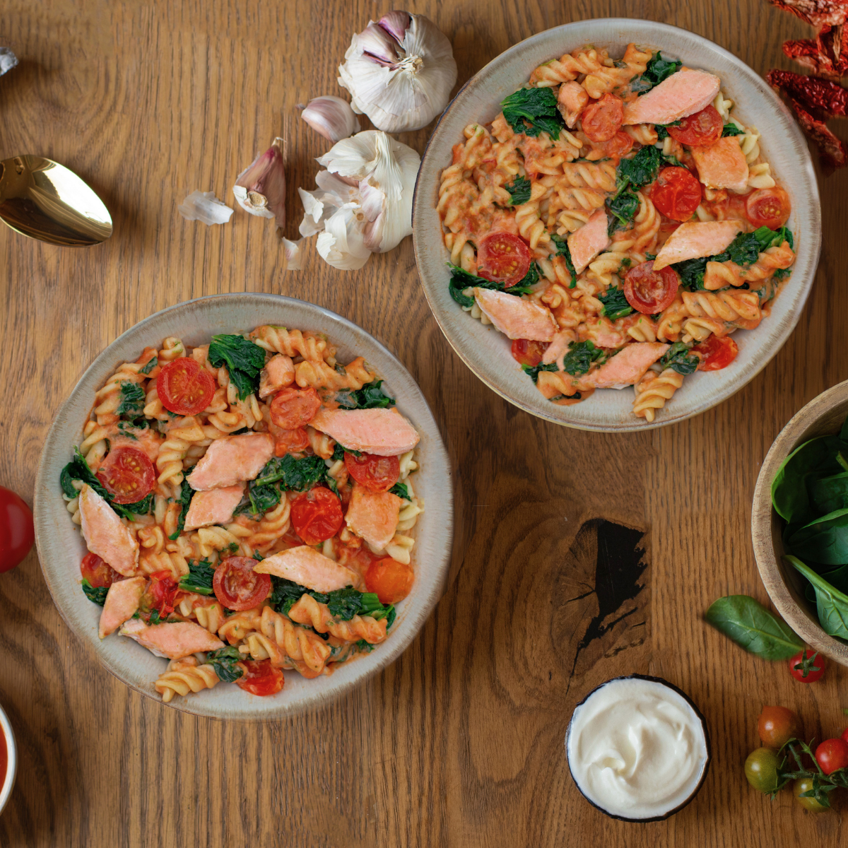 Protein Pasta al Salmone (XL, 2 Portionen)
